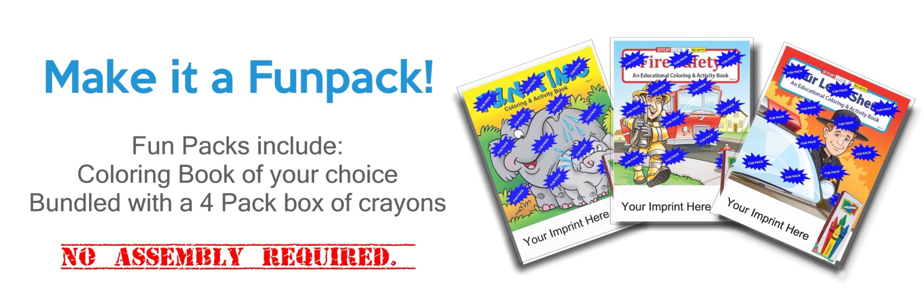 Color Fun Packs Coloring Book Fun Packs