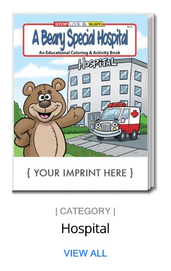 Custom Hospital Coloring Books